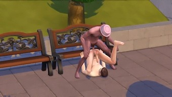 Sims 4: Gay Couple Engages In Outdoor Sex