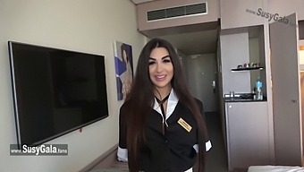 Pov Sex With A Brunette Pornstar In A Hotel Room