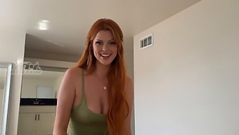 Redheaded Friend Takes On Big Cock In Hd Pov Blowjob