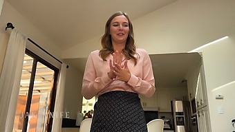 Blonde Babe Stella Sedona Teases And Then Gets Fucked By Her Coworker