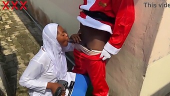 Santa And Hijabi Babe Engage In Christmas Sex. Subscribe To Red.