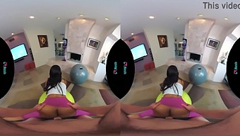 Jenna Foxx Takes A Yoga Break And Gets Intimate