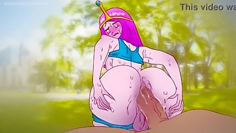 Cartoon Princess Trades Oral Sex For Chocolate In A Park!