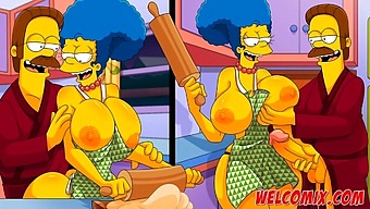 Experience The Ultimate Cartoon Fantasy With The Simpson Family In This Hentai Video Featuring Stunning Breasts And Derrieres!