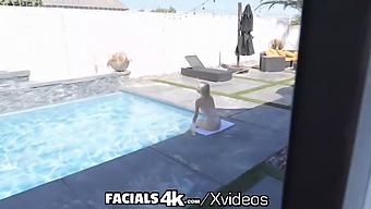 Two Men Ejaculate On Maria Anjel'S Face In Hd
