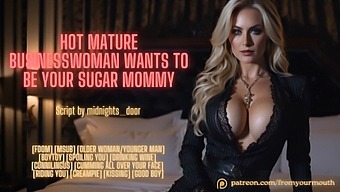 Sensual Mature Entrepreneur Craves Your Attention As Her Sugar Baby, Featuring Asmr Audio Play