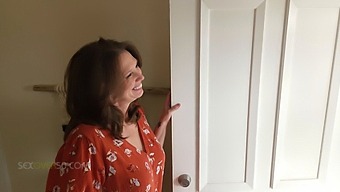 A Hidden Camera Captures A Mature Milf'S Wild Encounter With Her Landlord.