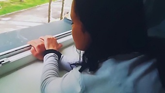 Passionate Lovemaking By The Window With A Facial Cumshot