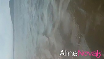 A Breathtaking Blonde With Ample Bosom Bared On The Beach - Alinenovak.Com.Br