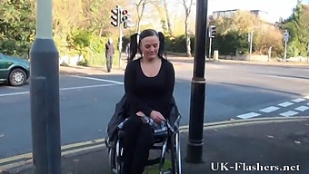 A Disabled Adult Entertainer Baring Herself In Public