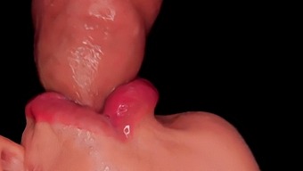 Intense Close-Up Of A Skilled Milking Blowjob And Asmr Sensations